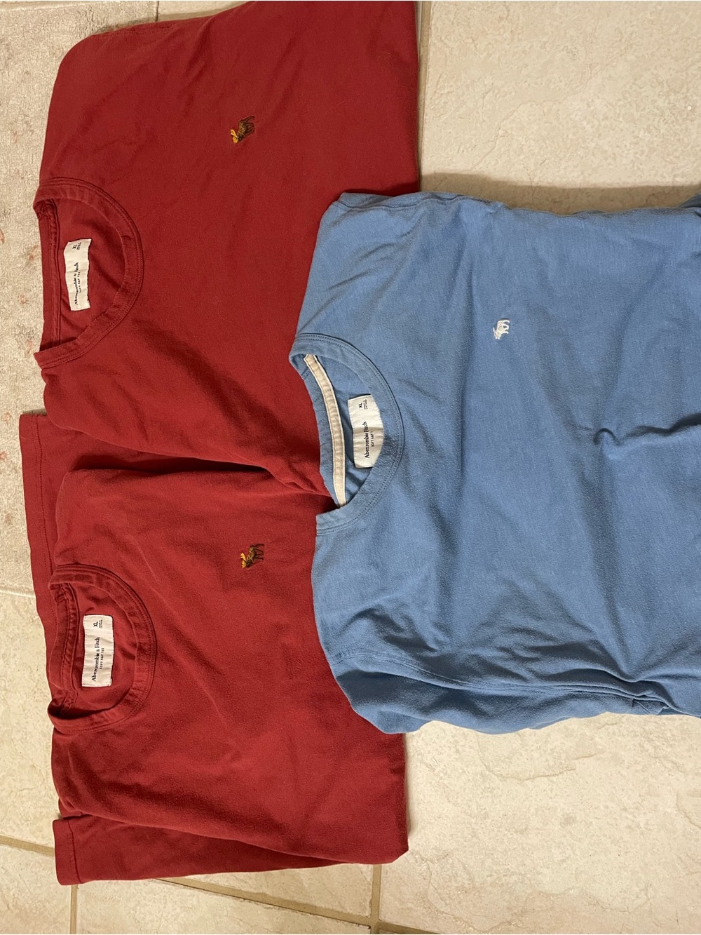 Men’s Abercrombie and Fitch Soft AF Tee Bundle - XL
